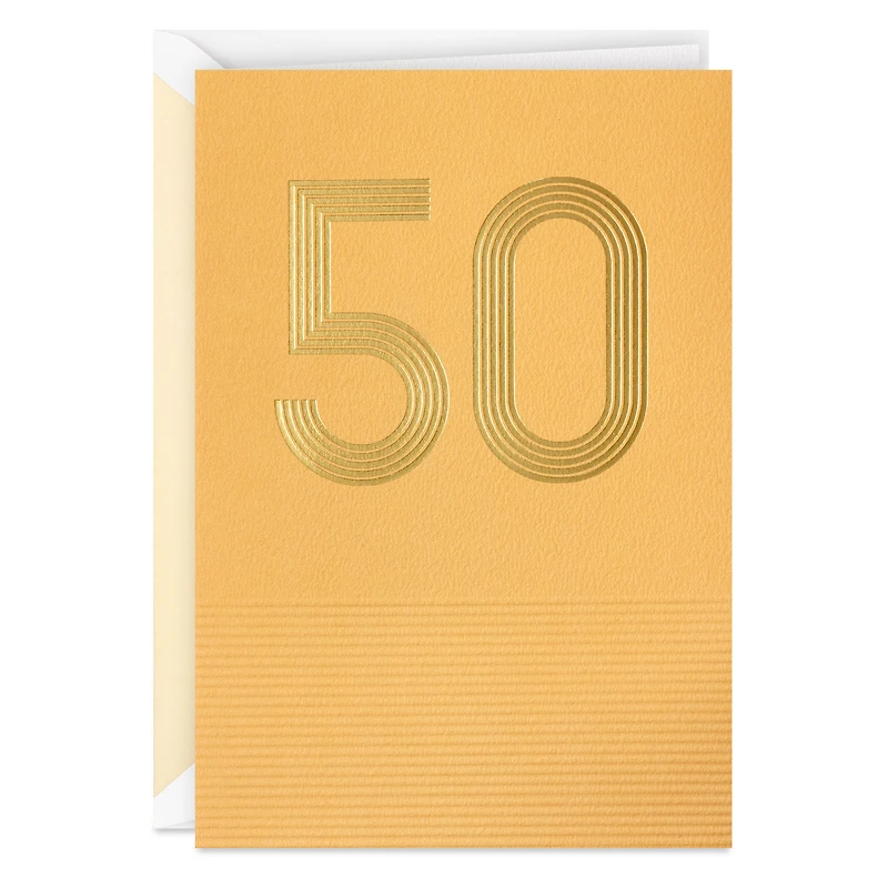 Celebrating a Big Day 50th Birthday Card for only USD 5.99 | Hallmark