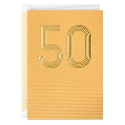 Celebrating a Big Day 50th Birthday Card for only USD 5.99 | Hallmark