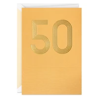 Celebrating a Big Day 50th Birthday Card for only USD 5.99 | Hallmark