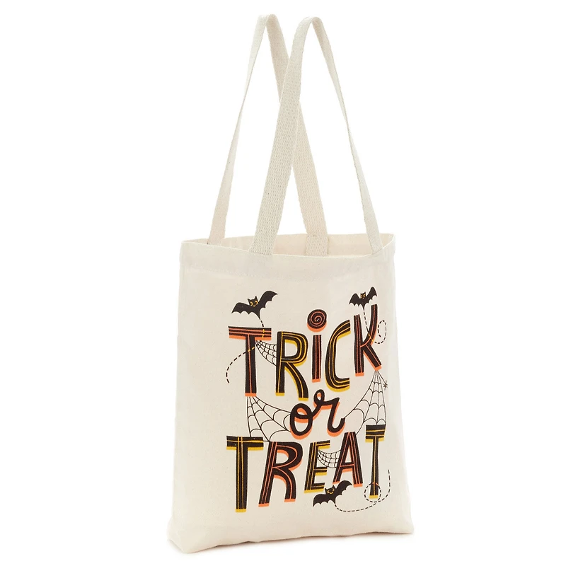 13" Trick or Treat Canvas Halloween Tote Bag for only USD 7.99 | Hallmark