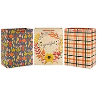13" Grateful Season 3-Pack Large Gift Bags Assortment for only USD 11.99 | Hallmark