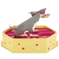 Dog With Flowers 3D Pop-Up Mother's Day Card for only USD 7.99 | Hallmark