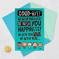We Wish You Weren't Going Funny Goodbye Card From All for only USD 4.59 | Hallmark