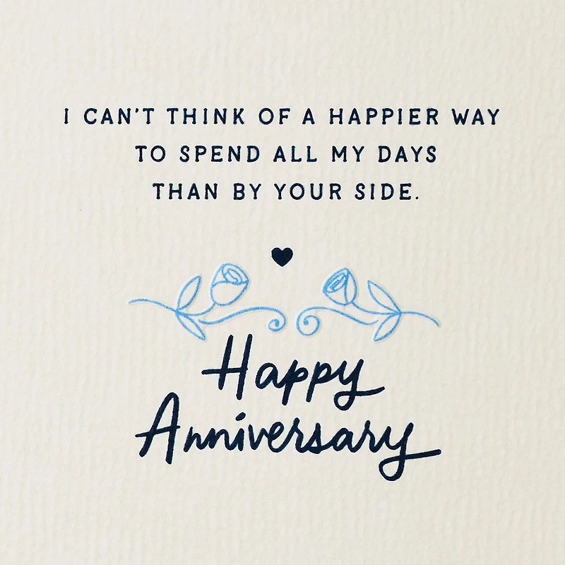 All My Days By Your Side Romantic Anniversary Card for only USD 5.59 | Hallmark