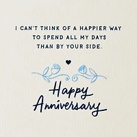 All My Days By Your Side Romantic Anniversary Card for only USD 5.59 | Hallmark