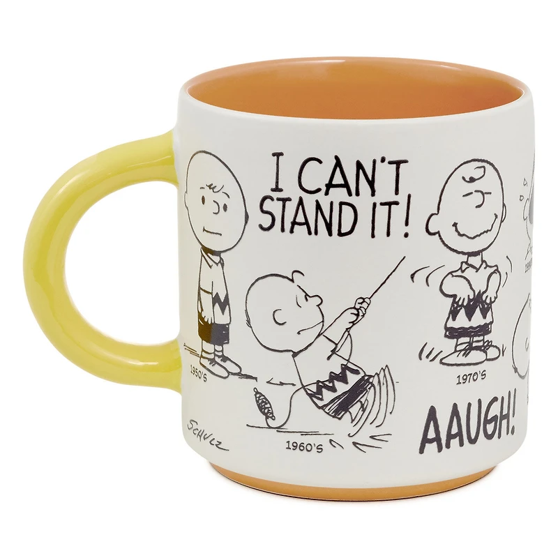 Peanuts® 75th Anniversary Charlie Brown Through the Decades Mug, 17.5 oz. for only USD 19.99 | Hallmark