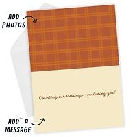 Blessed Custom Thanksgiving Card for only USD 4.99 | Hallmark