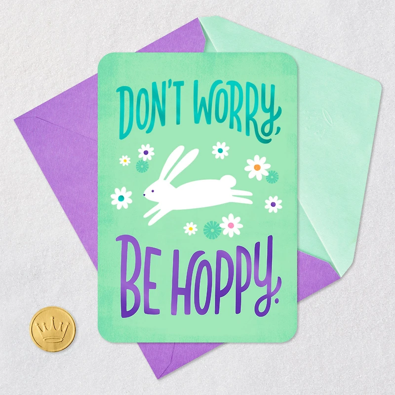 Don't Worry, Be Hoppy Easter Card for only USD 2.99 | Hallmark