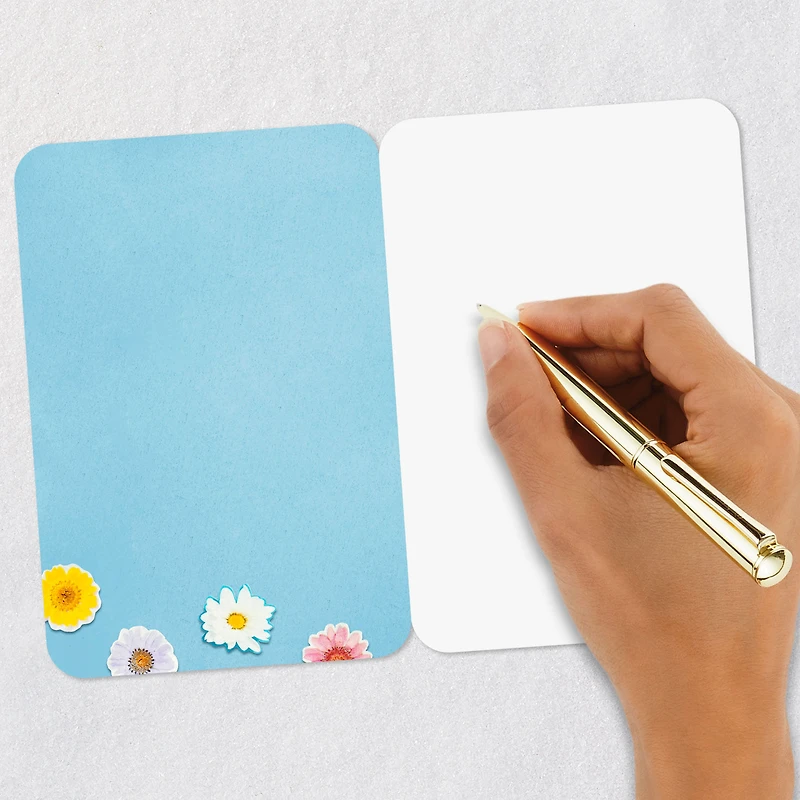 Flowers and Butterfly Wing Collage Blank Card for only USD 2.99 | Hallmark