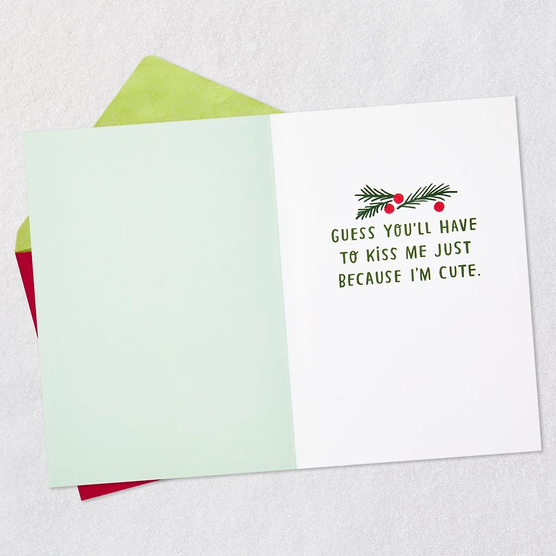 All Out of Mistletoe Funny Romantic Christmas Card for only USD 4.49 | Hallmark