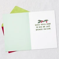 All Out of Mistletoe Funny Romantic Christmas Card for only USD 4.49 | Hallmark