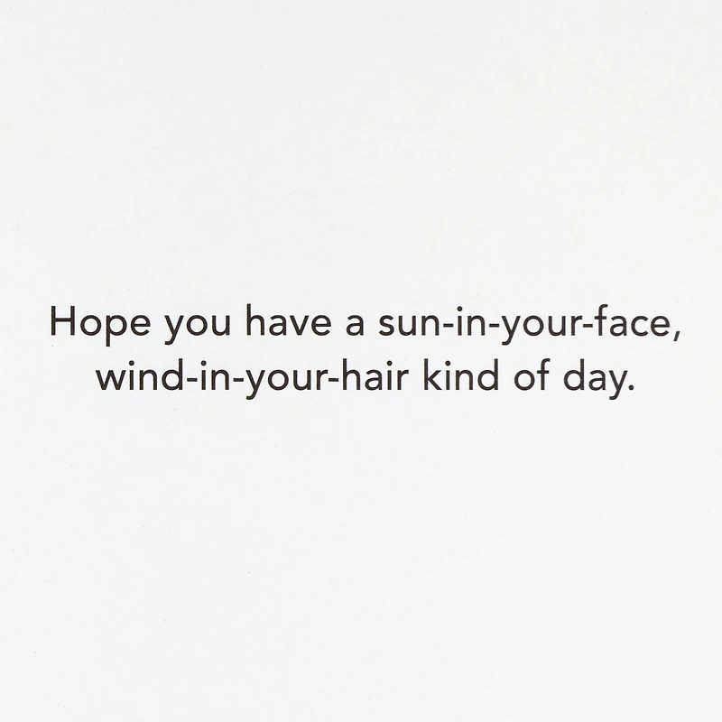 A Sun-in-Your-Face Kind of Day Funny Birthday Card for only USD 3.99 | Hallmark