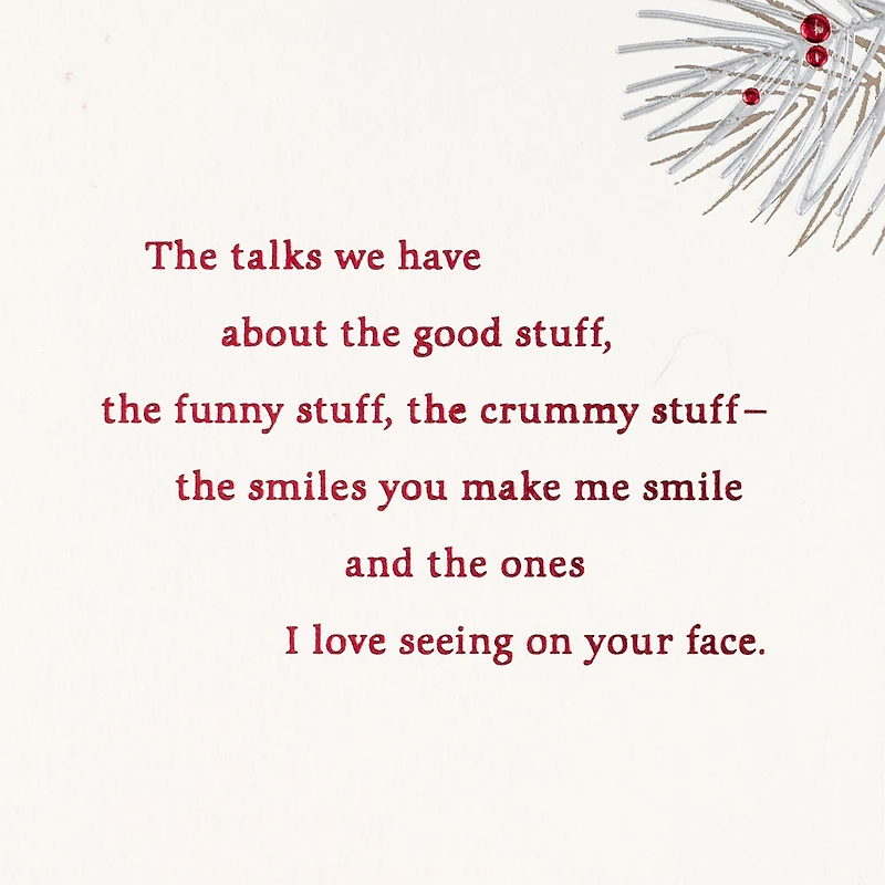 To the Man I Love Romantic Christmas Card for Him for only USD 6.99 | Hallmark
