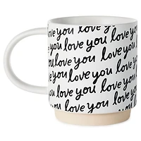 Love You Script Black and White Mug, 16 oz. for only USD 16.99 | Hallmark