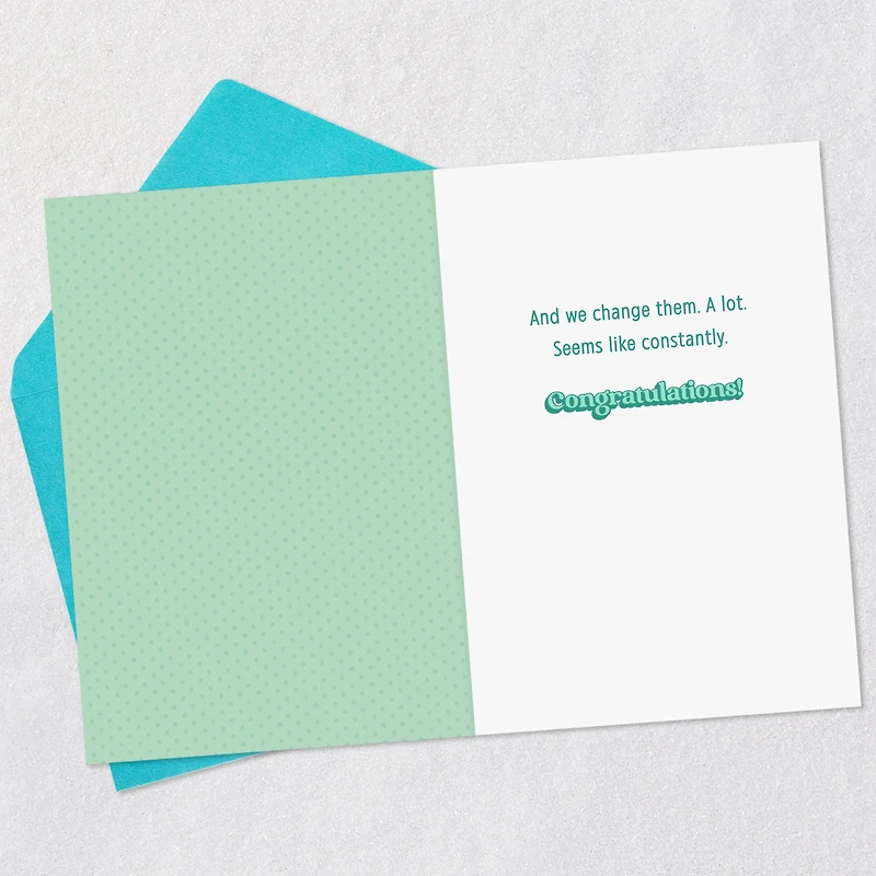 Babies Change Us Funny New Baby Card for only USD 4.49 | Hallmark
