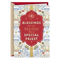 Blessings of the Season Religious Christmas Card for Priest for only USD 2.99 | Hallmark