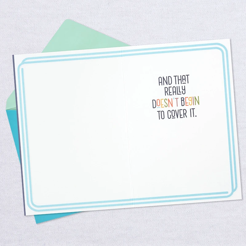 Thanks a Million Thank-You Card for only USD 2.99 | Hallmark