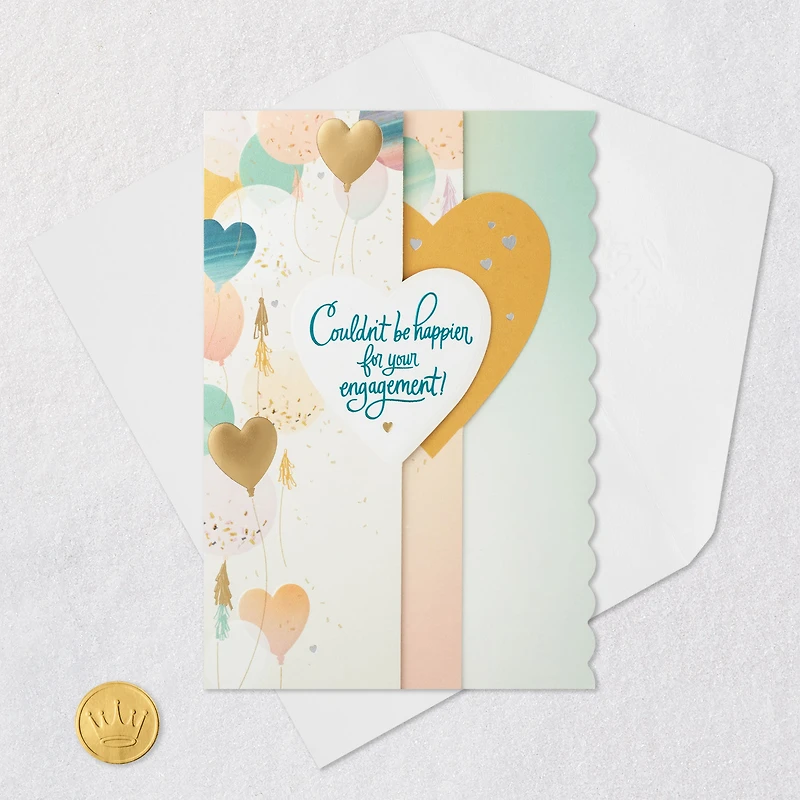 Couldn't Be Happier for You Engagement Card for only USD 7.99 | Hallmark