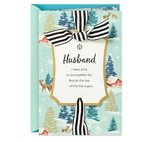 So Thankful for You Christmas Card for Husband for only USD 6.59 | Hallmark