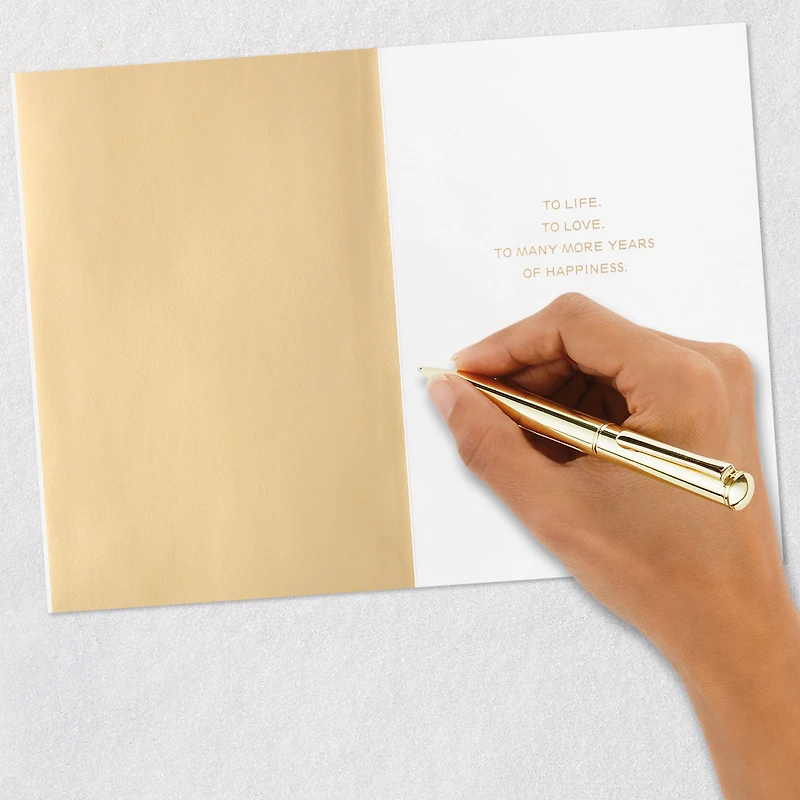 To Life, Love and Happiness Anniversary Card for only USD 7.59 | Hallmark