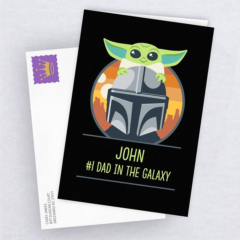 Personalized Star Wars: The Mandalorian™ Grogu™ Card for only USD 4.99 | Hallmark