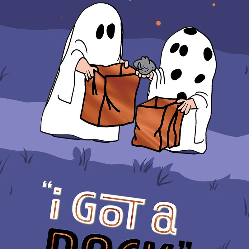 Peanuts® I Got a Rock Funny Halloween Card for only USD 3.29 | Hallmark