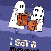 Peanuts® I Got a Rock Funny Halloween Card for only USD 3.29 | Hallmark