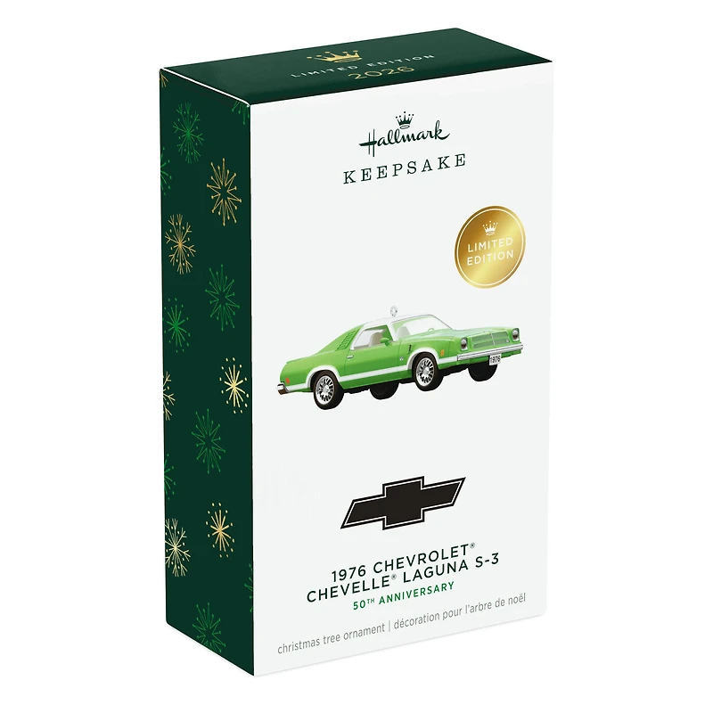 1976 Chevrolet® Chevelle® Laguna S-3 50th Anniversary 2026 Metal Ornament for only USD 27.99 | Hallmark