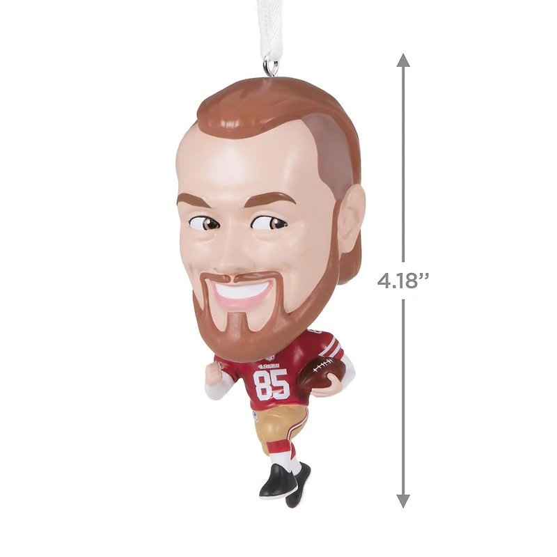 NFL San Francisco 49ers George Kittle Bouncing Buddy Hallmark Ornament for only USD 19.99 | Hallmark