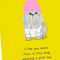 More Than a Tiny Dog Card for only USD 3.99 | Hallmark