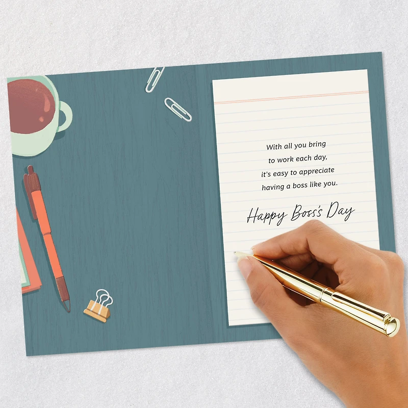 Appreciate Your Leadership, Patience and Support Boss's Day Card for only USD 3.99 | Hallmark