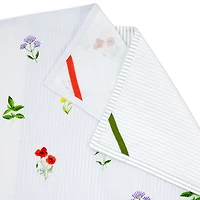 Floral and Stripe Scalloped Tea Towels, Set of 2 for only USD 24.99 | Hallmark