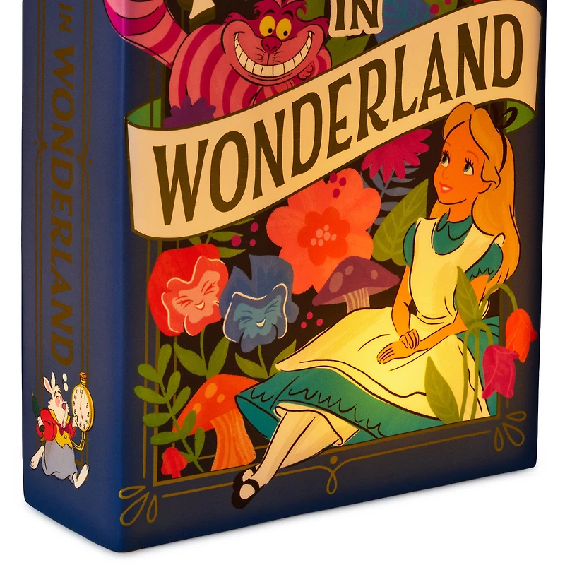 Disney Alice in Wonderland Book-Shaped Figurine With Light for only USD 59.99 | Hallmark
