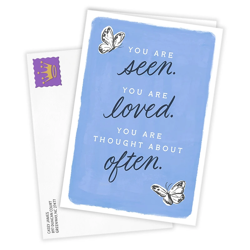 Butterflies You Are Loved Custom Support Card for only USD 4.99 | Hallmark