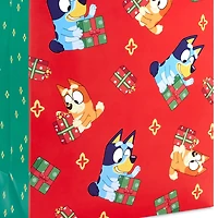 Bluey Family 2-Pack Christmas Gift Bag Bundle for only USD 8.99 | Hallmark