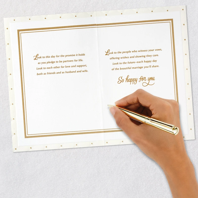 As You Pledge to Be Husband and Wife Wedding Card for only USD 7.29 | Hallmark