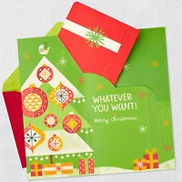 I Know What You're Getting Pop-Up Money Holder Christmas Card for only USD 4.99 | Hallmark