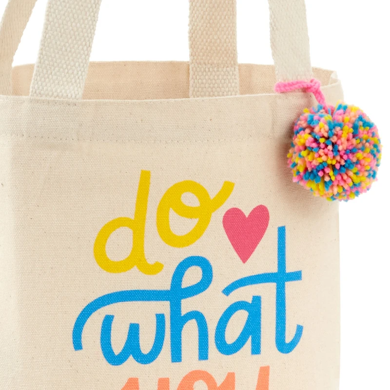 10.5" Do What You Love Square Fabric Gift Bag for only USD 6.99 | Hallmark