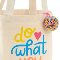 10.5" Do What You Love Square Fabric Gift Bag for only USD 6.99 | Hallmark