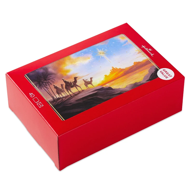 Wise Men Following the Star Boxed Christmas Cards, Pack of 40 for only USD 15.49 | Hallmark