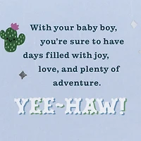 Howdy and Yee-Haw New Baby Boy Card for only USD 4.99 | Hallmark