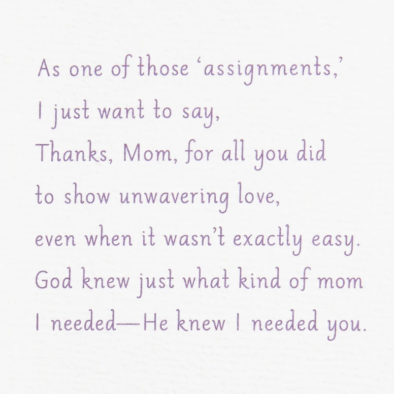 Hand-Picked by God Religious Mother's Day Card for Mom for only USD 6.59 | Hallmark