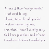 Hand-Picked by God Religious Mother's Day Card for Mom for only USD 6.59 | Hallmark