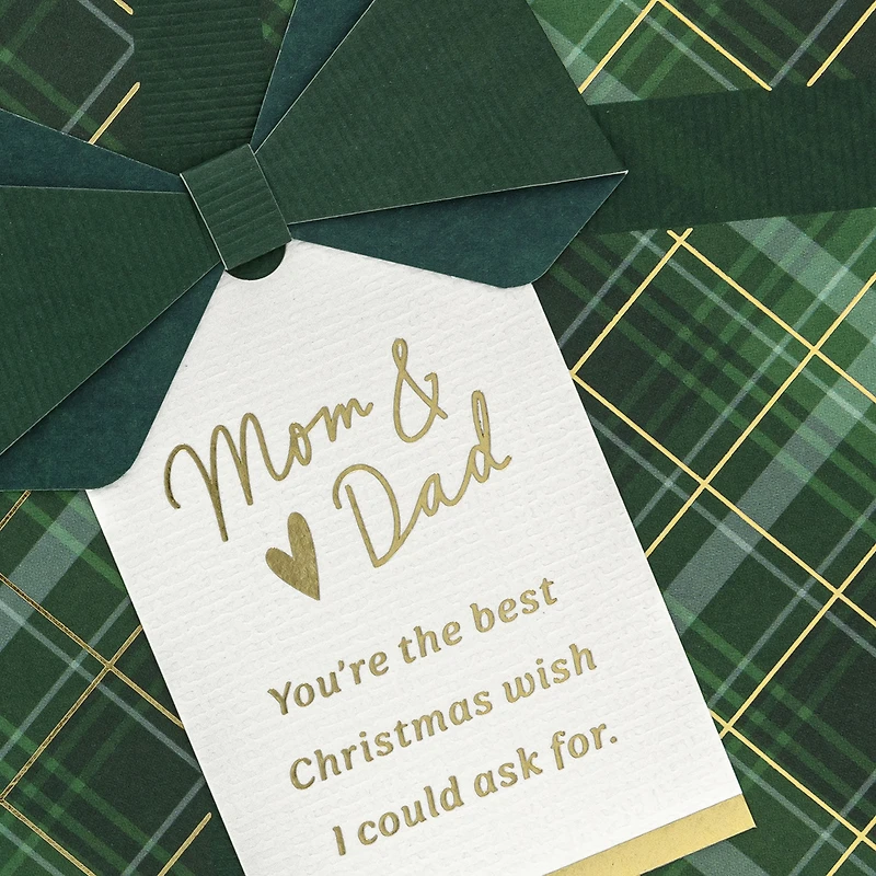 You're the Best Wish Christmas Card for Mom and Dad for only USD 6.99 | Hallmark