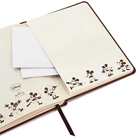 Disney Mickey Mouse Brown Faux Leather Journal for only USD 14.95 | Hallmark