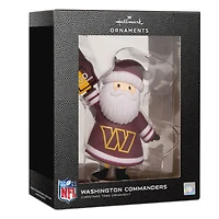 NFL Washington Commanders Santa Fan Hallmark Ornament for only USD 12.99 | Hallmark