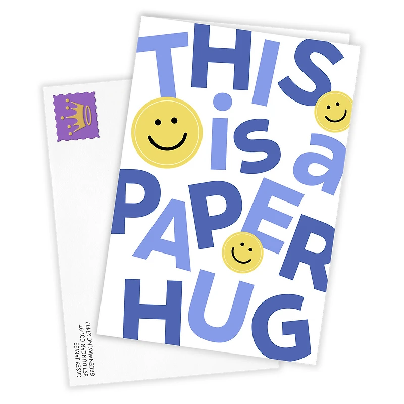 Personalized This Is a Paper Hug Card for only USD 4.99 | Hallmark