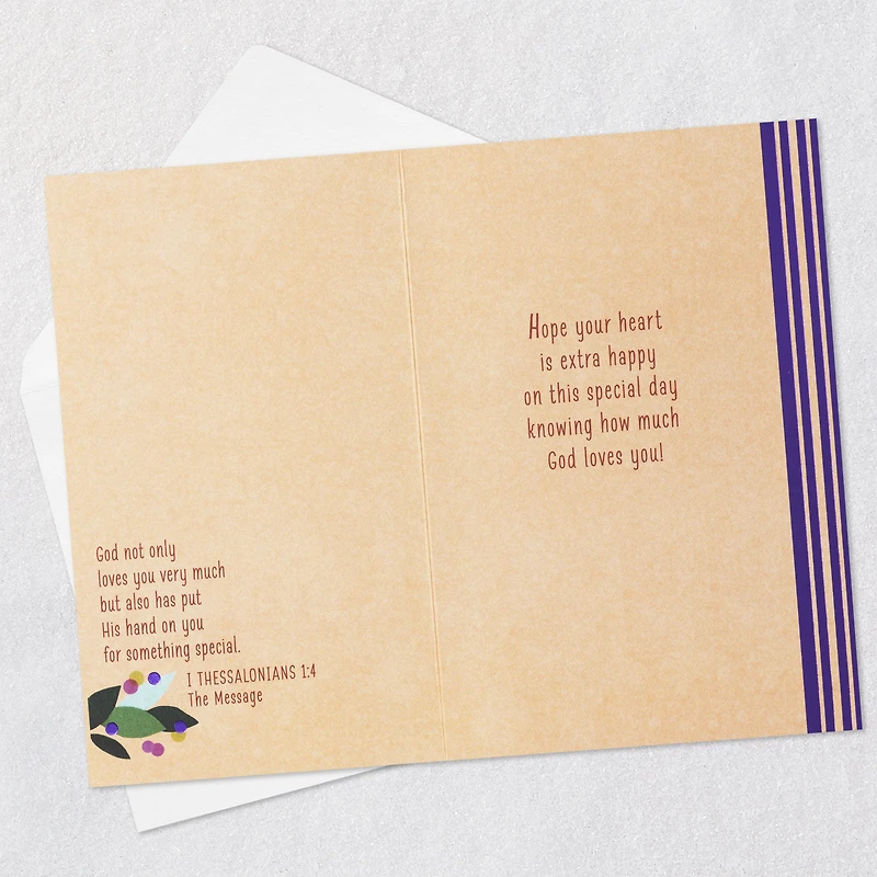Happy Heart Religious First Communion Card for only USD 3.29 | Hallmark