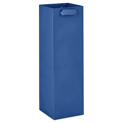 13" Solid Royal Blue Wine Gift Bag for only USD 3.49 | Hallmark