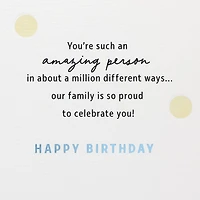 You're Amazing In a Million Ways Birthday Card for Grandson for only USD 5.59 | Hallmark